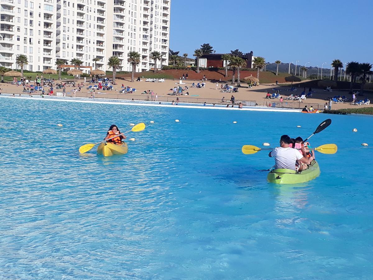 Departamento Laguna Bahia Algarrobo Esterno foto